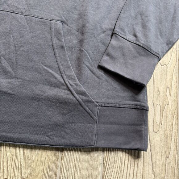 Seattle Seahawks Hooded Henley Shirt Men’s XL Gray Logo NFL Team Apparel New - Picture 3 of 10